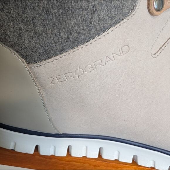 Cole Haan ZerøGrand Waterproof Hiker Boots – Light Gray/Felt – Women’s 7.5B - Picture 3 of 7